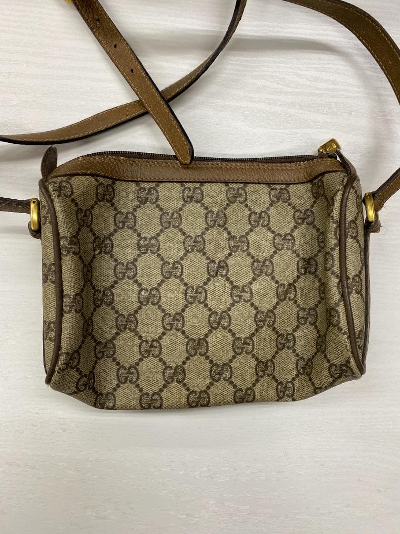 OLD GUCCI　シェリーライン　PVCレザー　サコッシュ