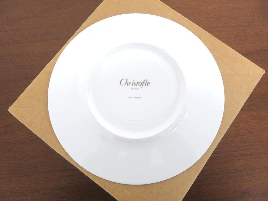 新品　未使用品　クリストフル　マディソン6　皿　プレート　10枚セット