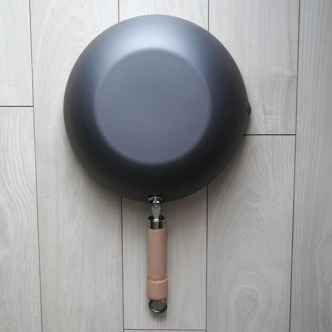 リバーライト IH対応 窒化鉄 炒め鍋 極JAPAN 30cm