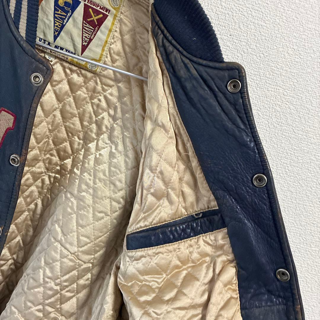 AVIREX USA スタジャン NEWARK ビンテージ