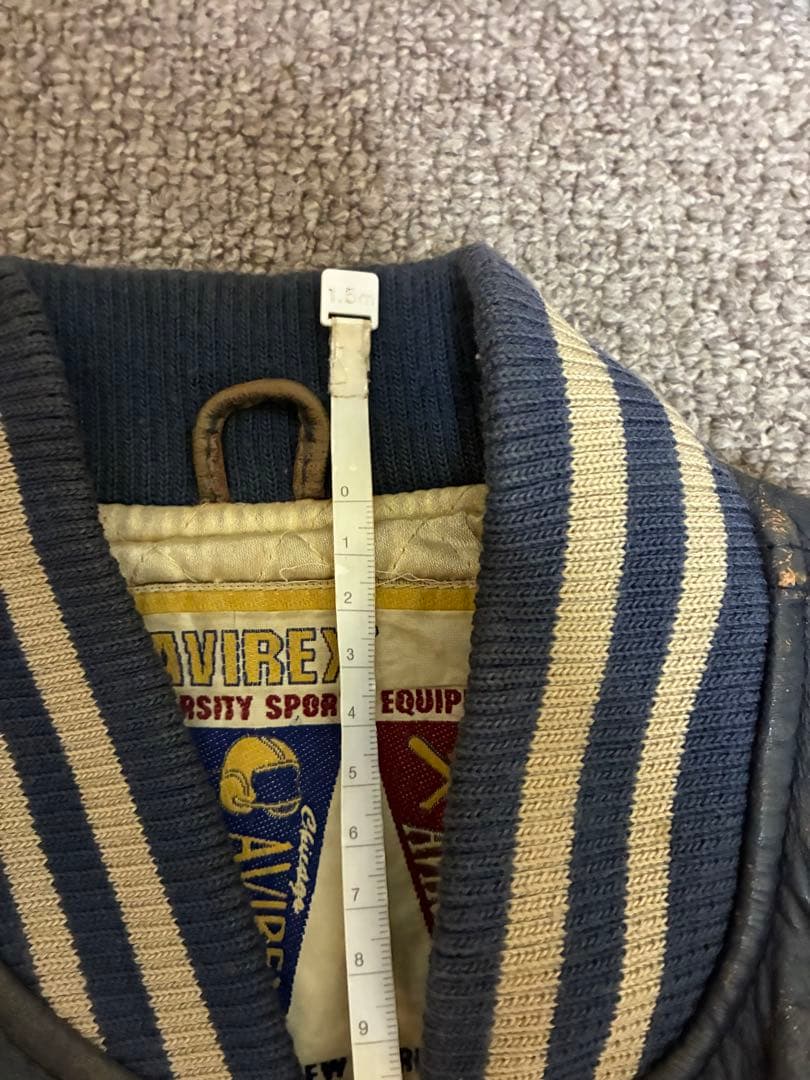 AVIREX USA スタジャン NEWARK ビンテージ