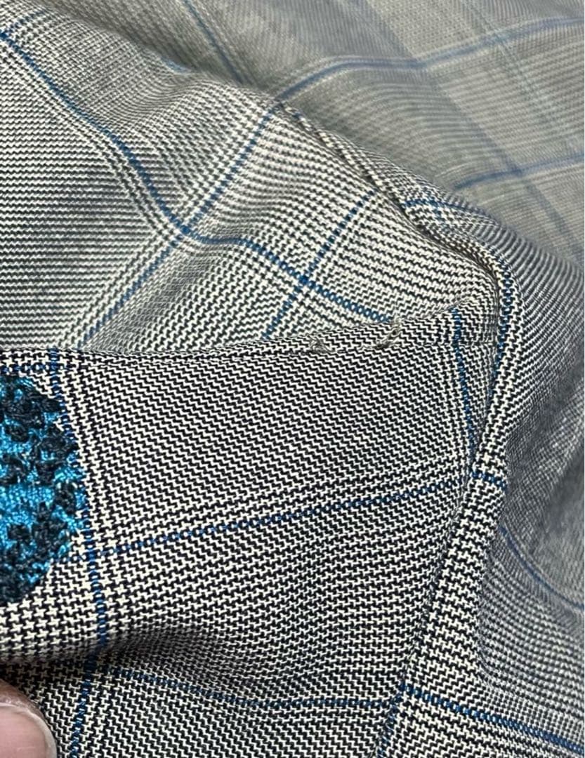 ぴっちゃん　Ameri CHECK FLOWER PAPA JACKET