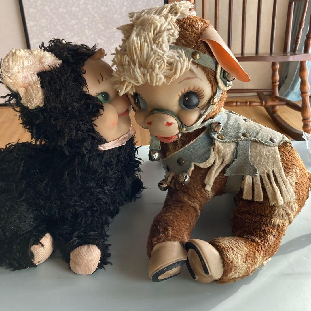 ラシュトン　ラバーフェイスドール　キティ　ネリーメリーちゃん　　ビンテージ