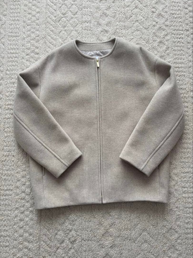 し*ま様 【ノーブル】MTRカラーレスジップショートコート