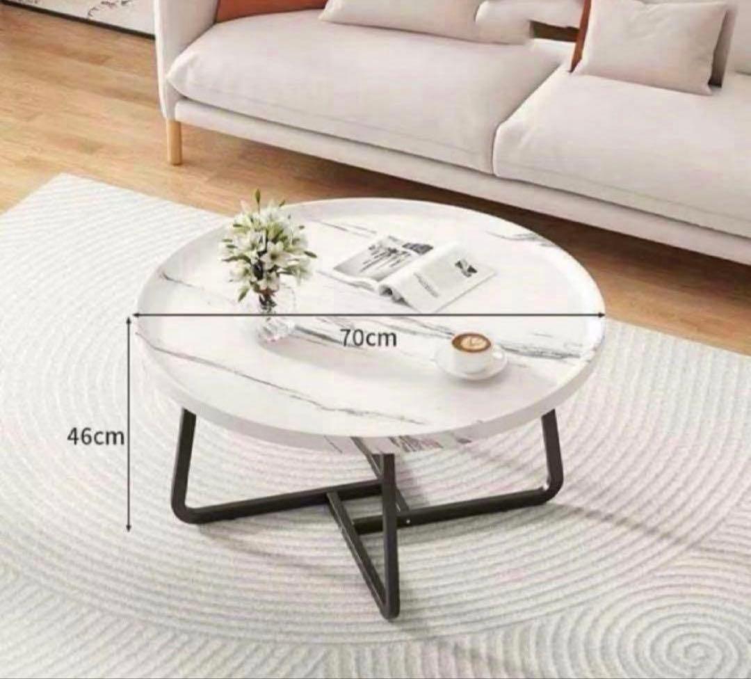 VEEZHA ネストテーブル ローテーブルおしゃれ マルテーブルコーヒーテーブル