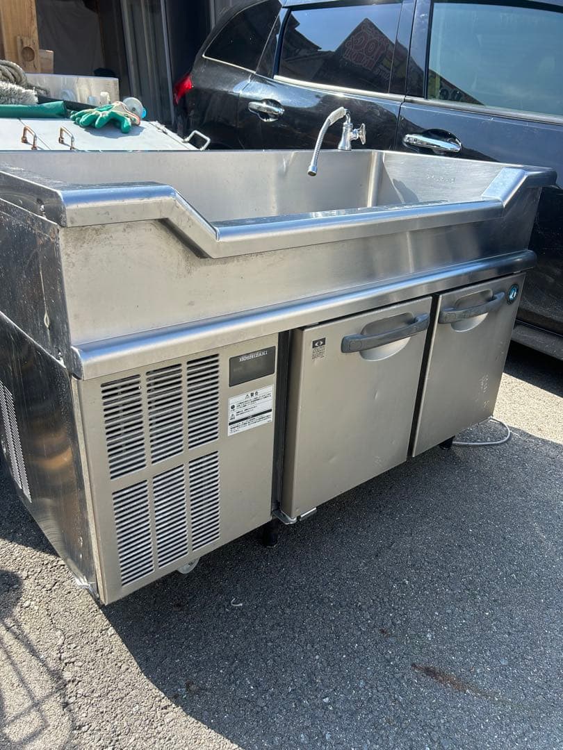 ホシザキ【舟形シンク冷蔵庫】RW-120SNC-T