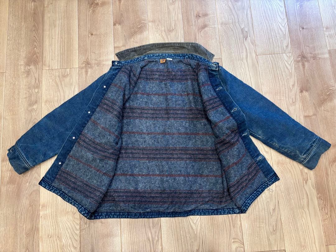 70s-80s BIG BEN（ビッグベン）デニムカバーオール USA製 XL