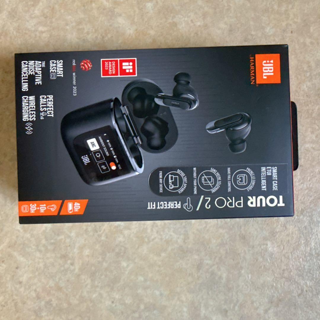 JBL TOUR PRO 2 ワイヤレスイヤホンハイブリッドノイズキャンセリング