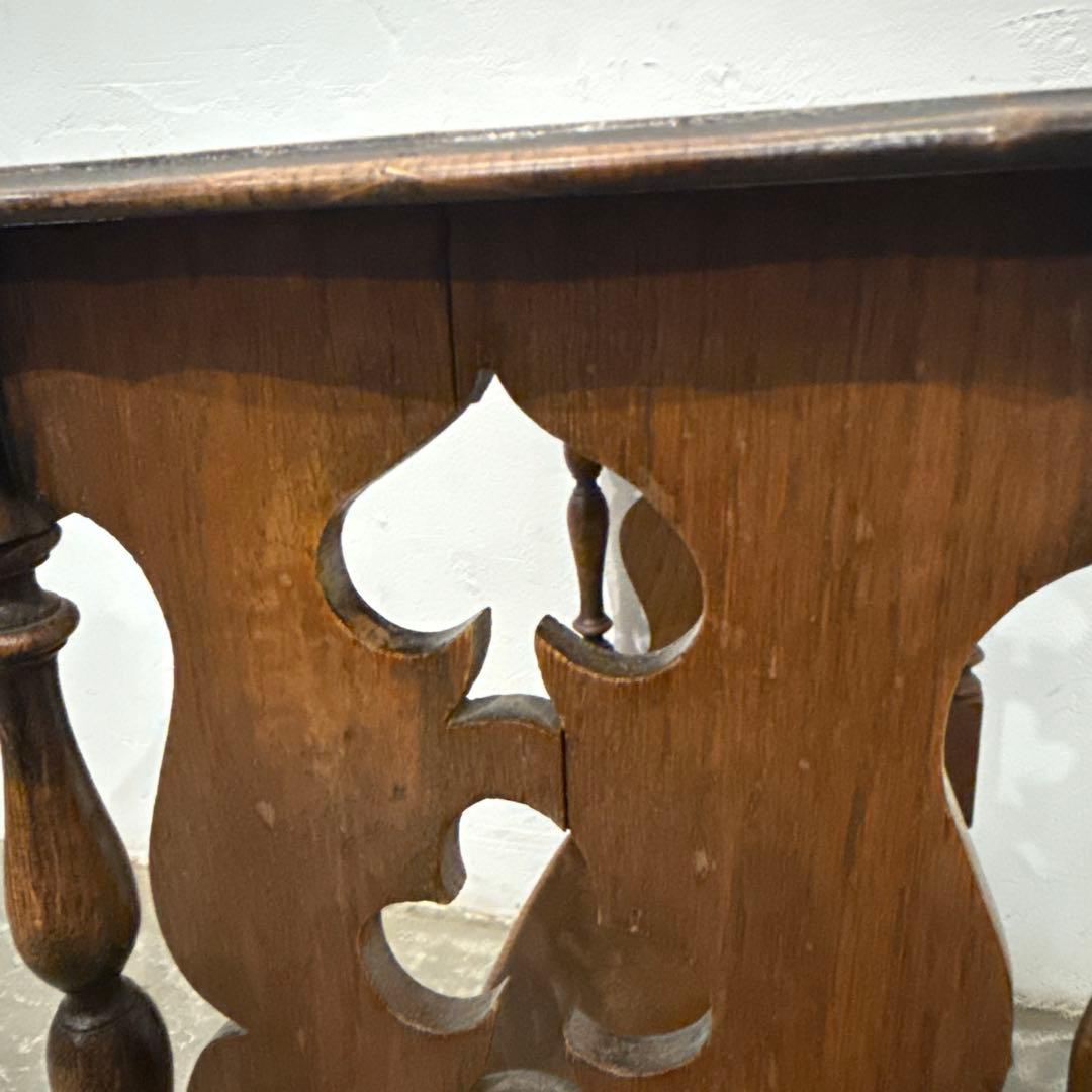 年末年始saleヴィンテージ　サイドテーブル　ブックスタンド　マガジンラック