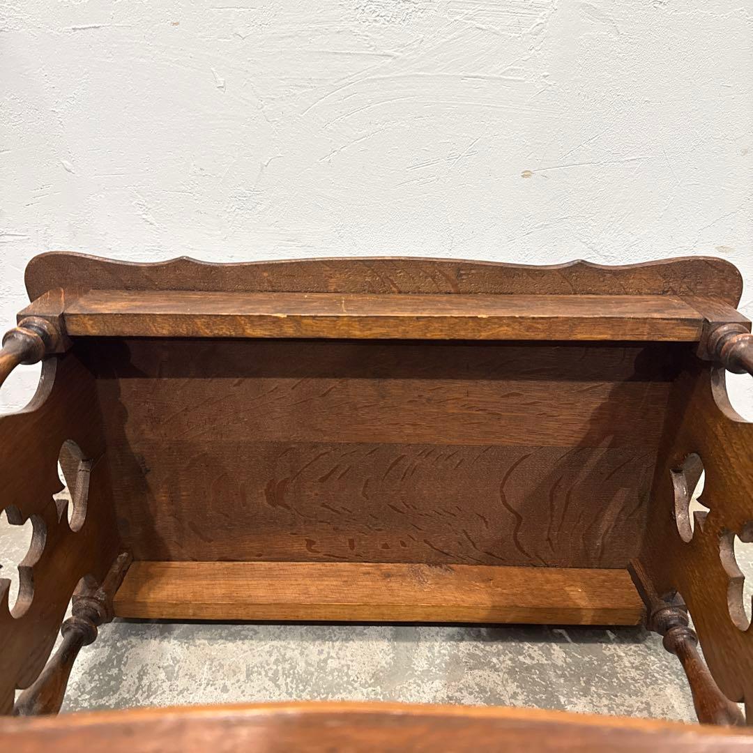 年末年始saleヴィンテージ　サイドテーブル　ブックスタンド　マガジンラック