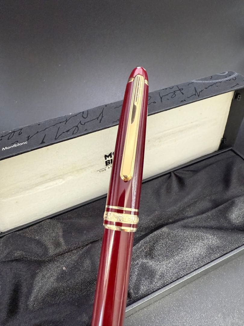 MONTBLANC 万年筆 144 ボルドー F 14K