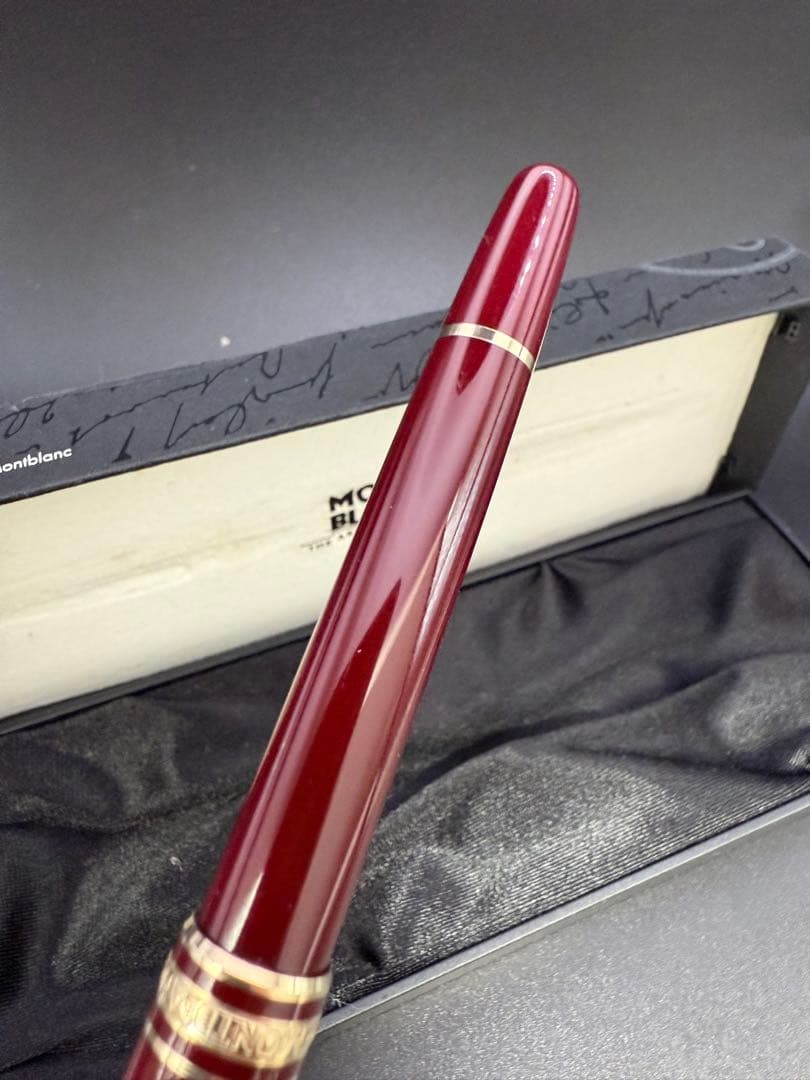 MONTBLANC 万年筆 144 ボルドー F 14K
