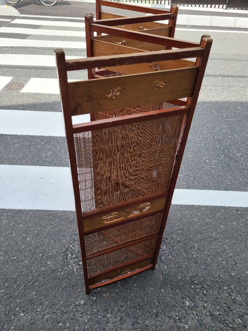 パーティション　古民家にどうぞ。昭和の当時物