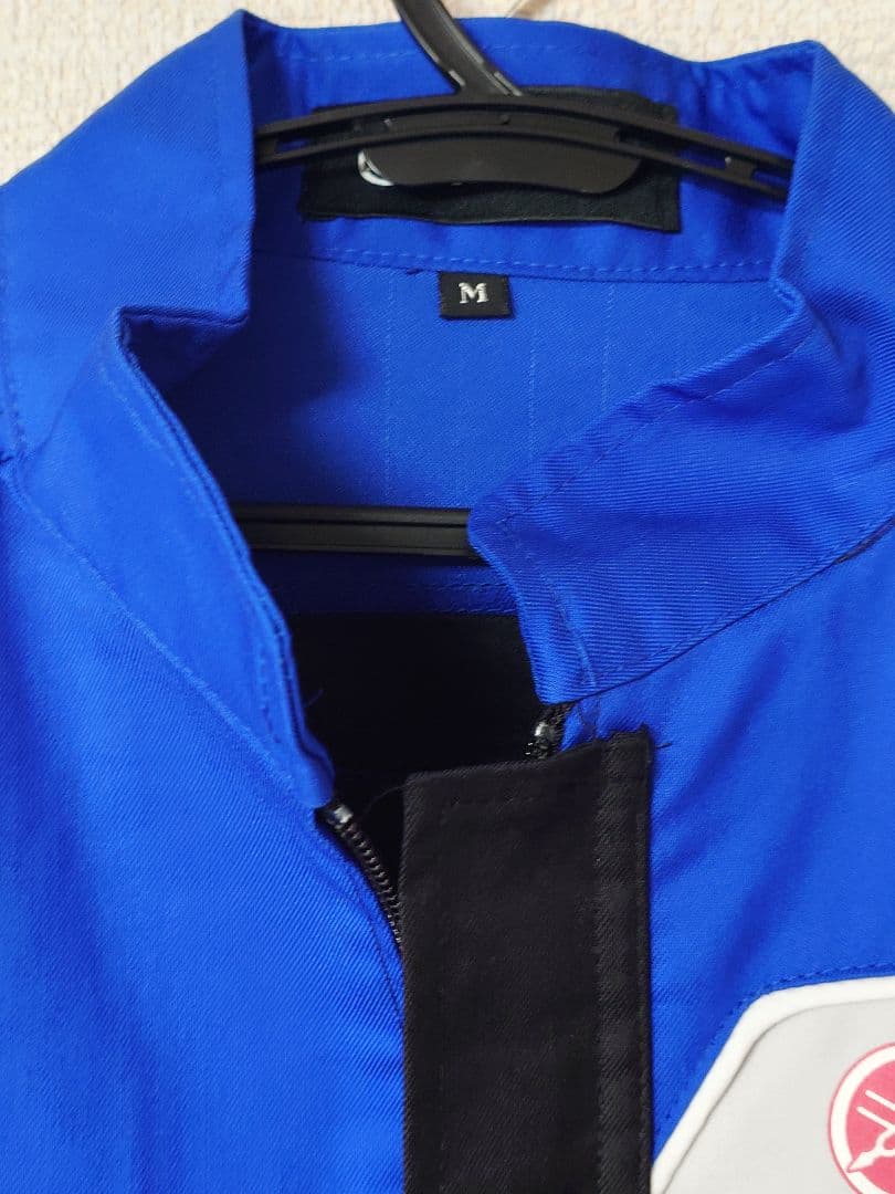 YAMAHA 　ツナギ　 Mサイズ 青/黒　2着セット