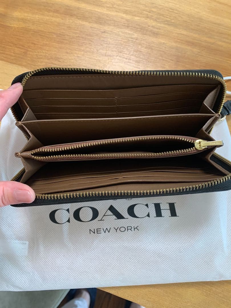 COACH コーチ 長財布 ラウンドファスナー バスキア コラボ 限定デザイン