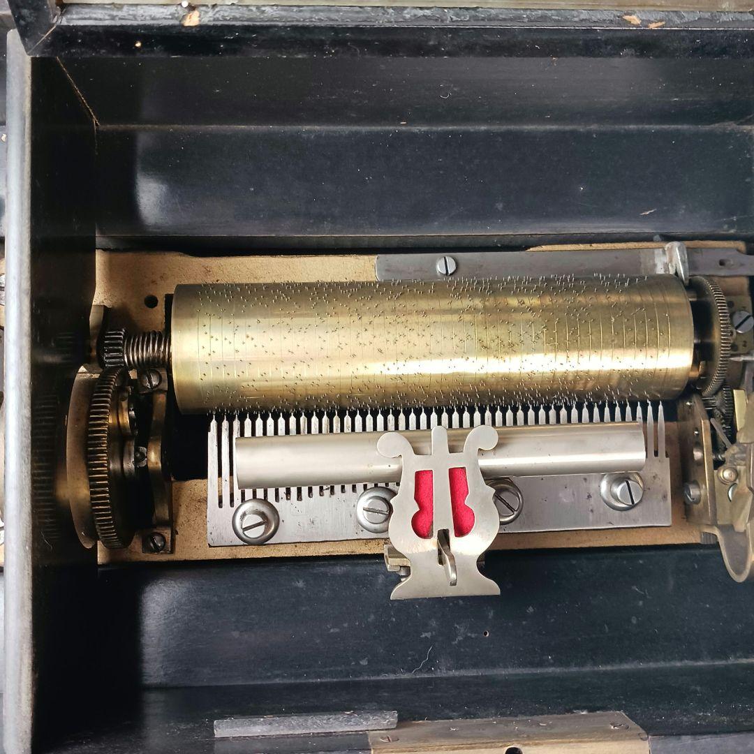 専用S153 フランス製 シリンダーオルゴール アンティーク