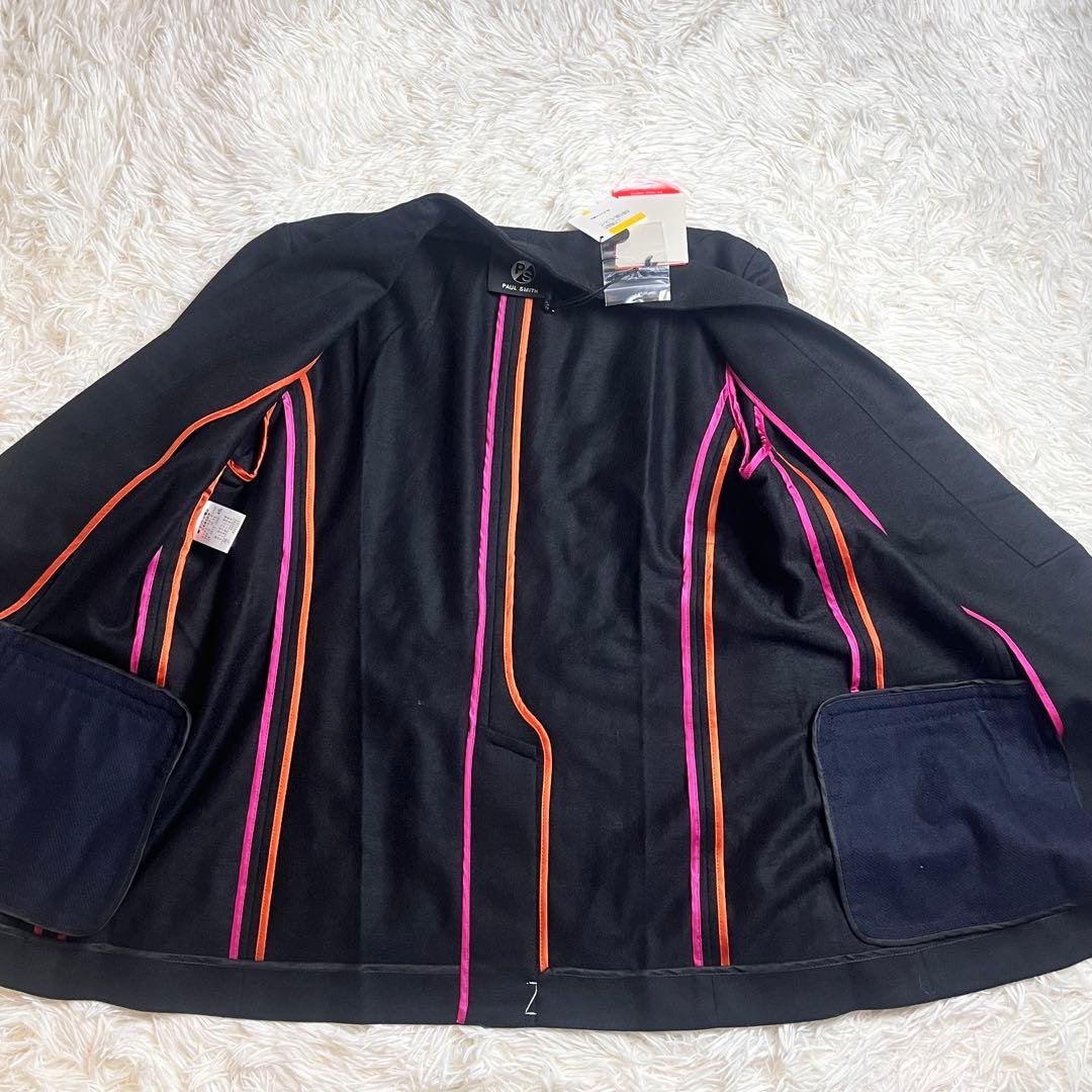 【新品】タグ付き ポールスミス ウール ノーカラー ジャケット サイズ46