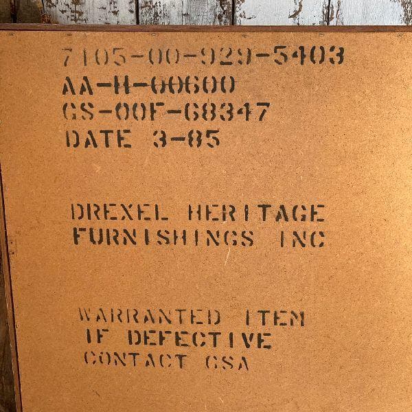 ヴィンテージ*USA ドレクセルヘリテイジ*無垢材 ウッド ウォールミラー