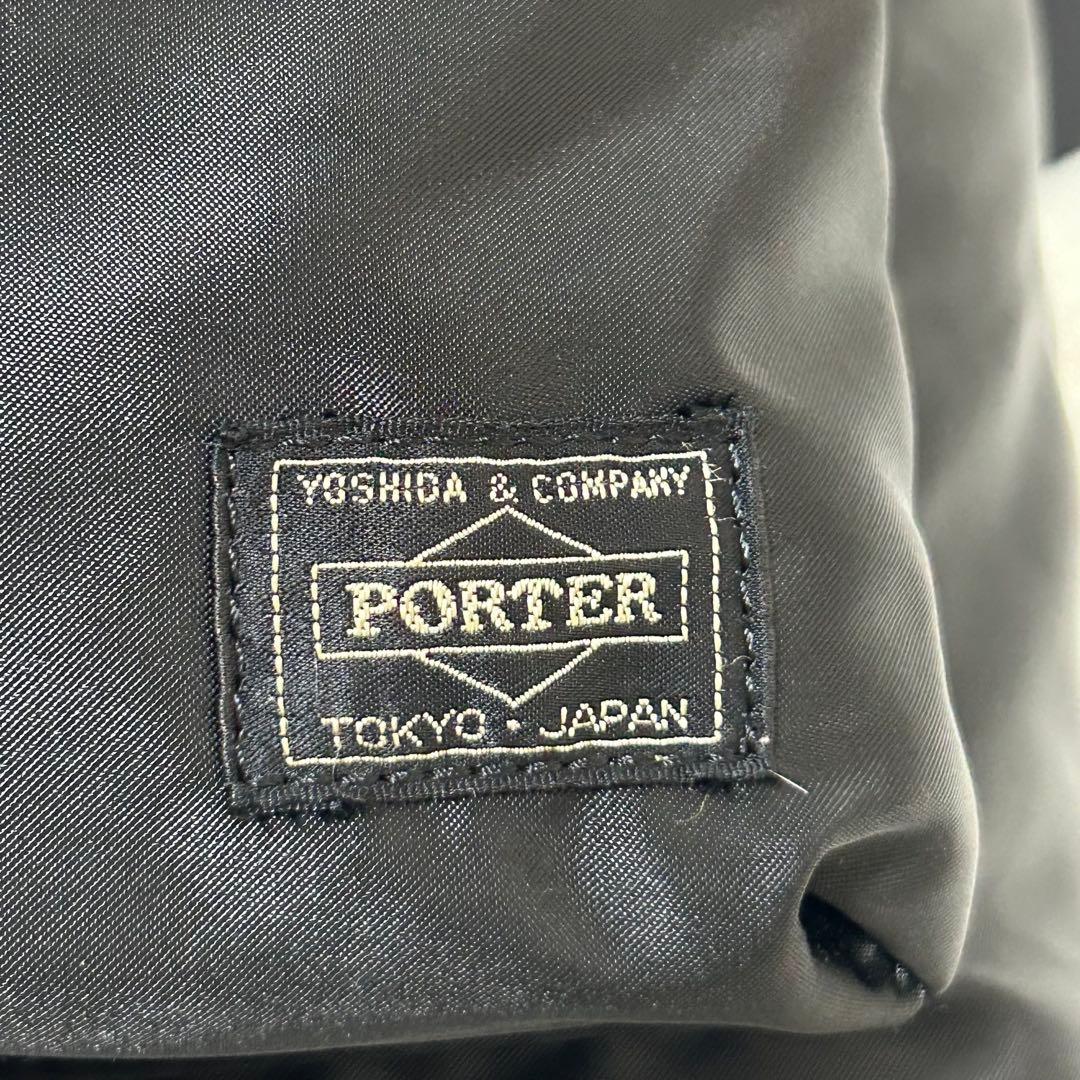 【極美品✨完売品/バルーンサック】ポーター　2way ショルダーバッグ　黒　巾着