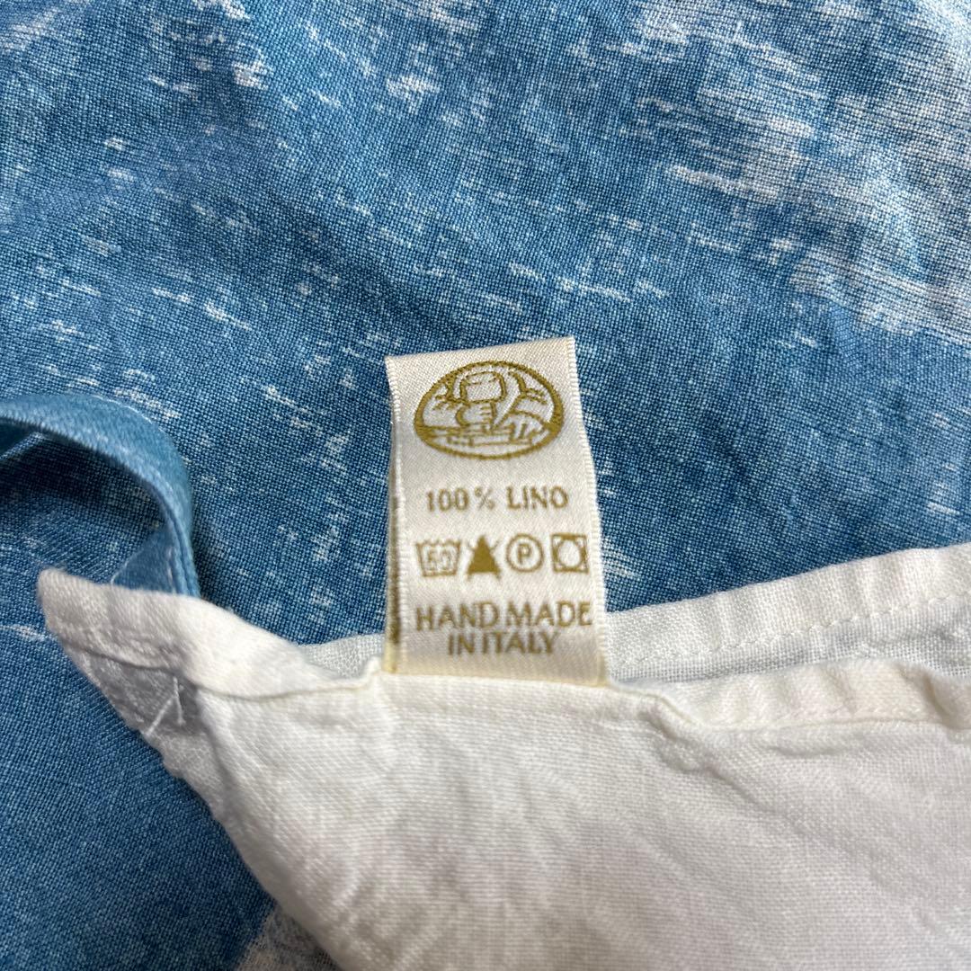 ベルトッツィ　BERTOZZI 手刷り　エプロン ピエノ　イタリア