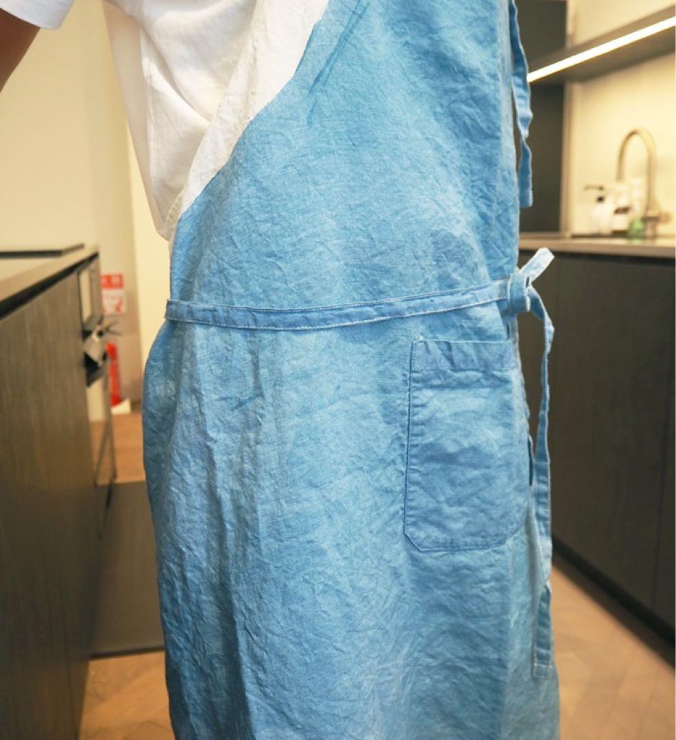 ベルトッツィ　BERTOZZI 手刷り　エプロン ピエノ　イタリア