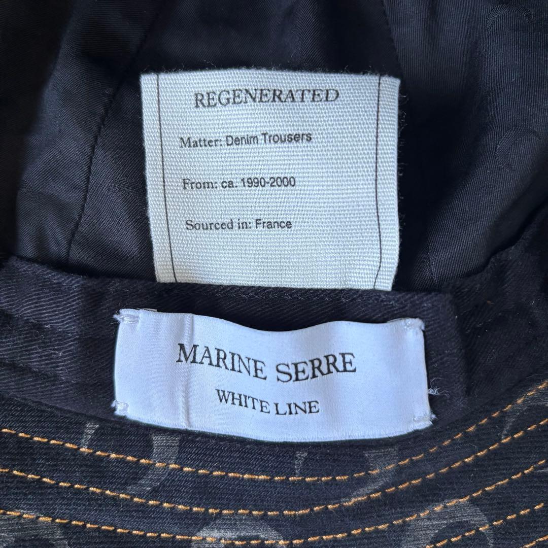 MARINE SERRE マリーンセル デニムバケットハット