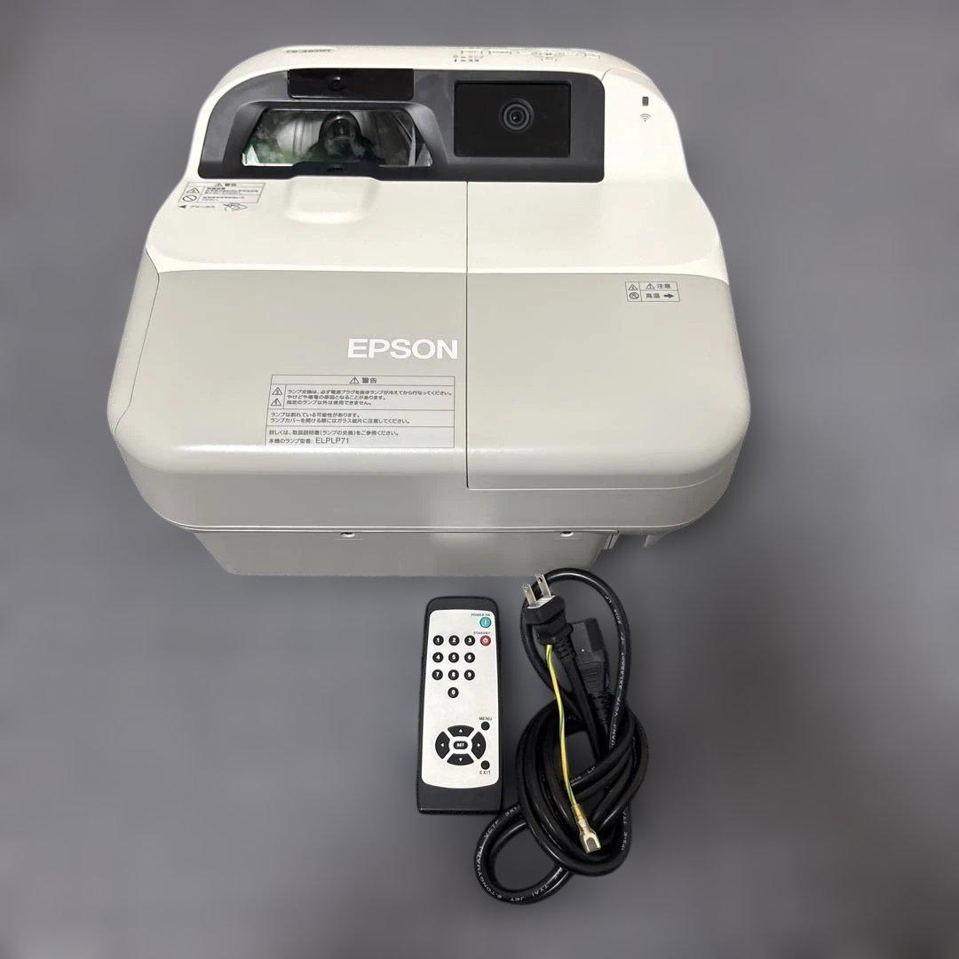 業務用単焦点　EPSON EB-485WT プロジェクター本体　エプソン