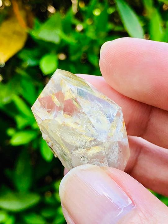 天然石ハーキマーダイヤモンド原石 置物 素材 ルース