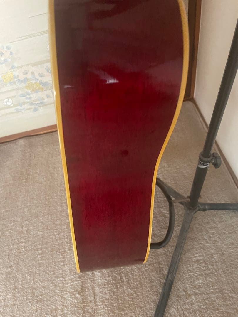 モーリスWD30日本製ギブソンヘッドダブモデル幌馬車ラベルアコステギター希少美品