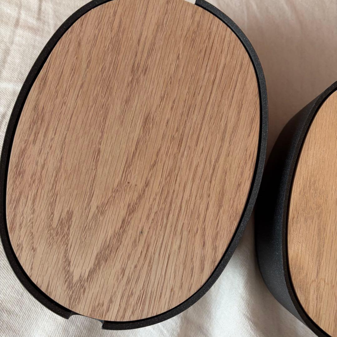 【未使用に近い】ideaco ストーン調オーバルボックス 北欧暮らしの道具店購入