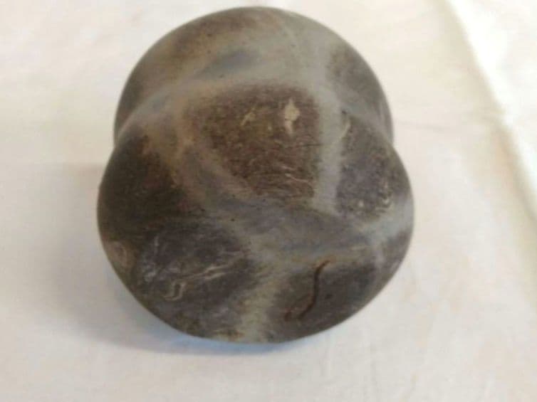 備前焼 若宮窯太田富夫（伝統工芸士）作 練り込み青備前 徳利とぐい呑み