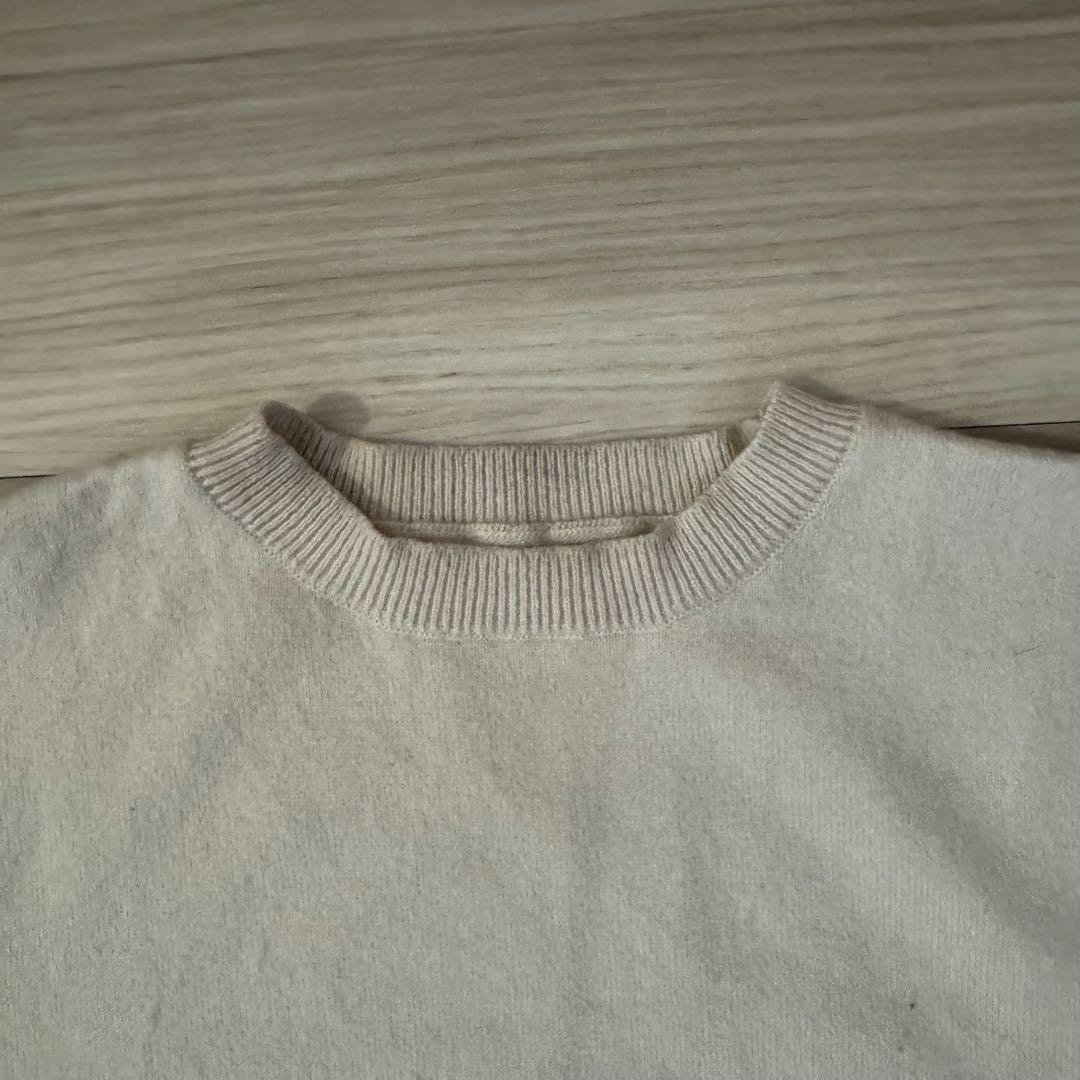 トップス YONETOMI RIGID CASHMERE SWEATER size3