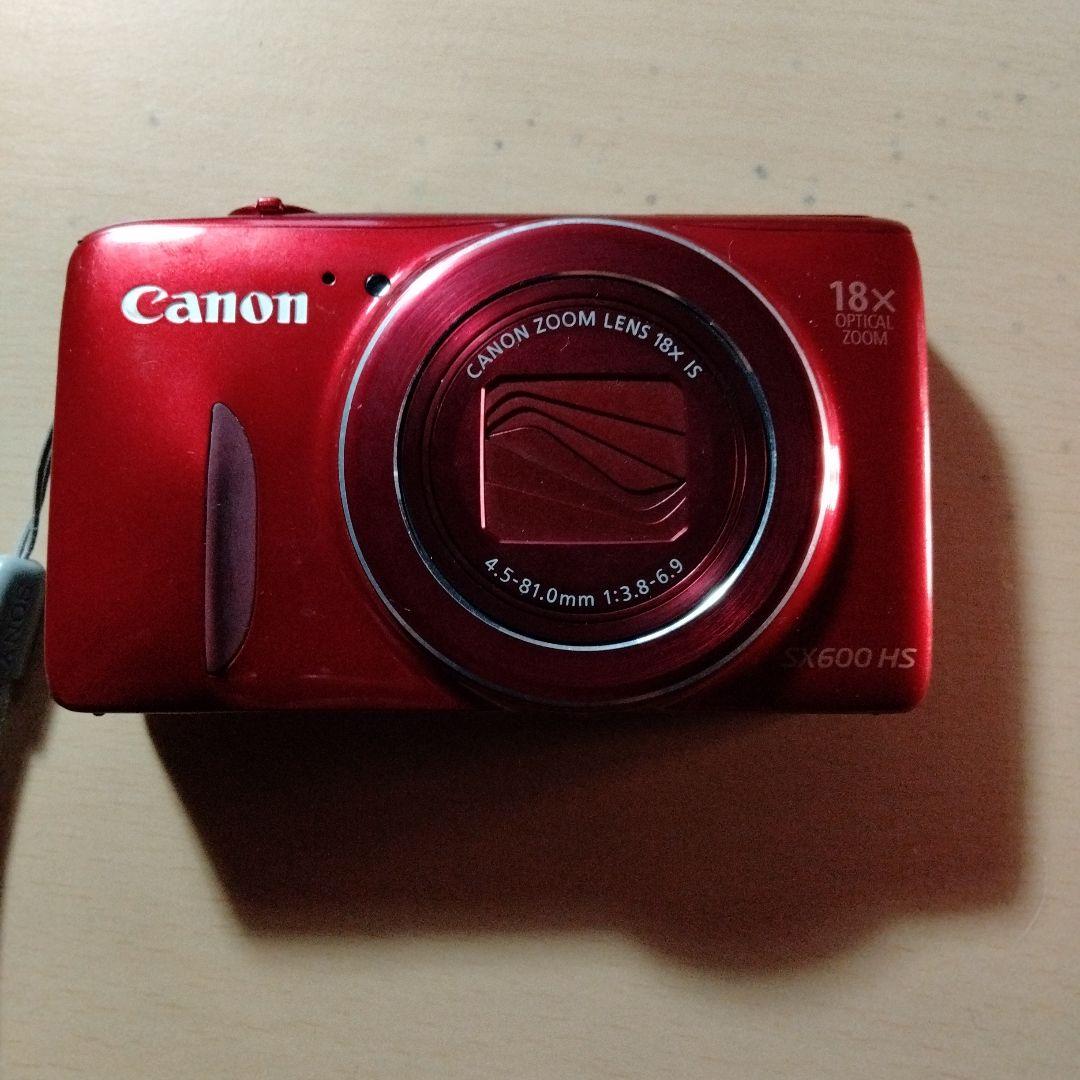 Canon デジカメ SX600HS PC2050 レッド