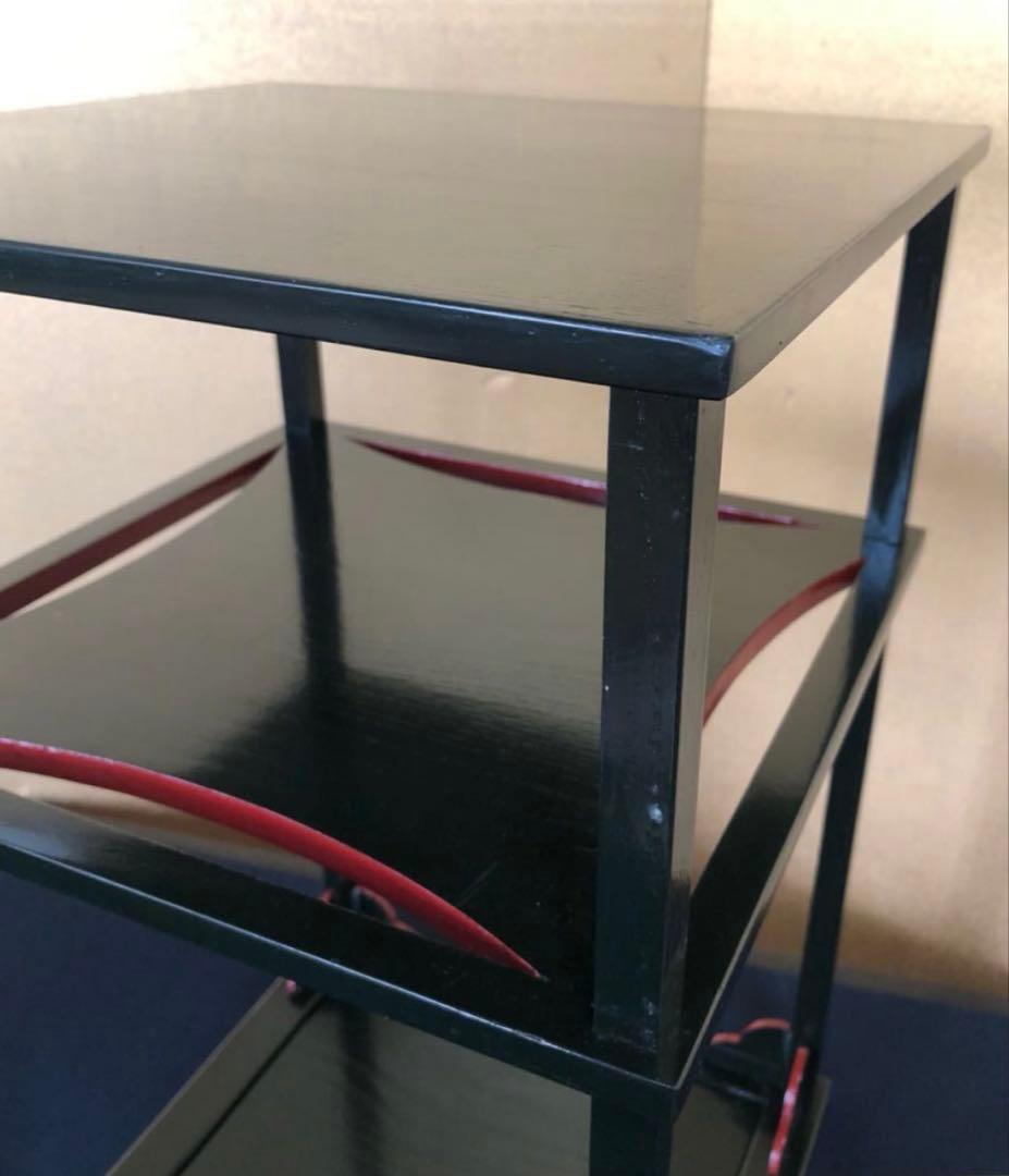 更に割引❣️「祖」碌々斎好 糸巻棚 中村宗悦作 組立式 元箱 茶道具 (台①)