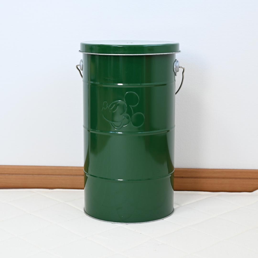 ミッキー OBAKETSU オバケツ 米びつ 10kg 柄 レア 中古