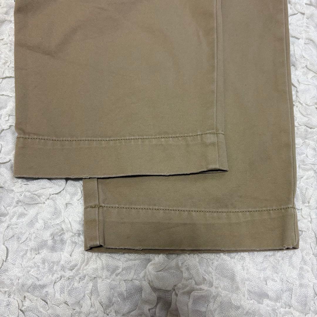 【現行タグポロチノタグ復刻】ポロ ラルフローレン 2タック ワイドチノ