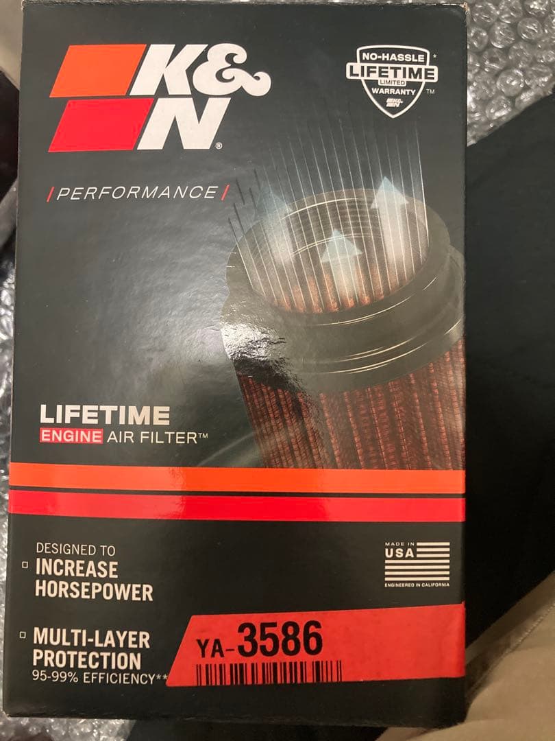 kzFMF PowerCore 4 マフラー + K&N wr250x.