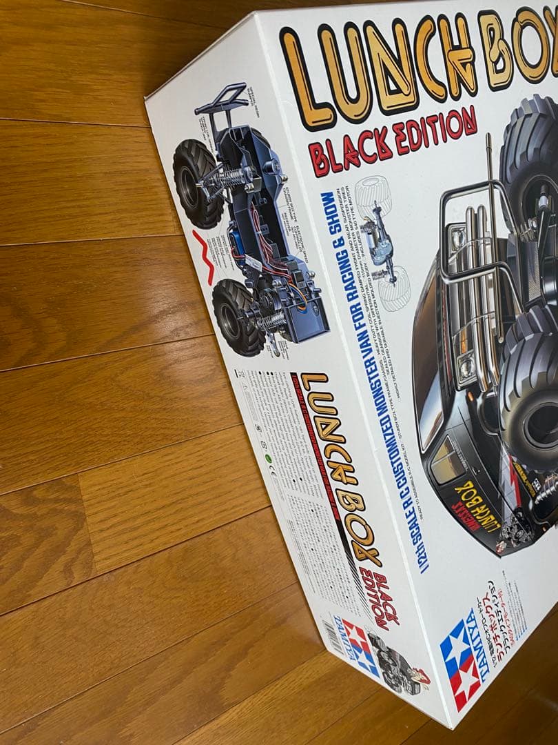 ※3ダンパー加工済 未組立ランチボックスブラックエディションCW-01付属品多数