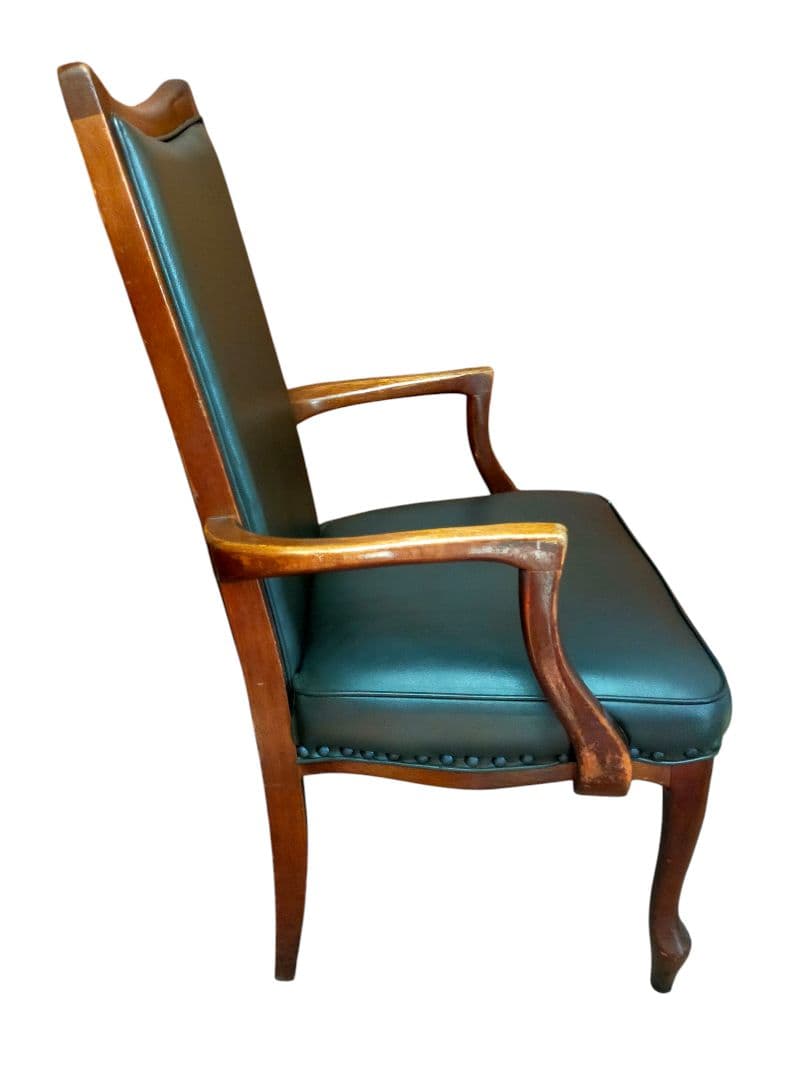 アンティーク　ヴィンテージアームチェア ダイニングチェア　猫脚