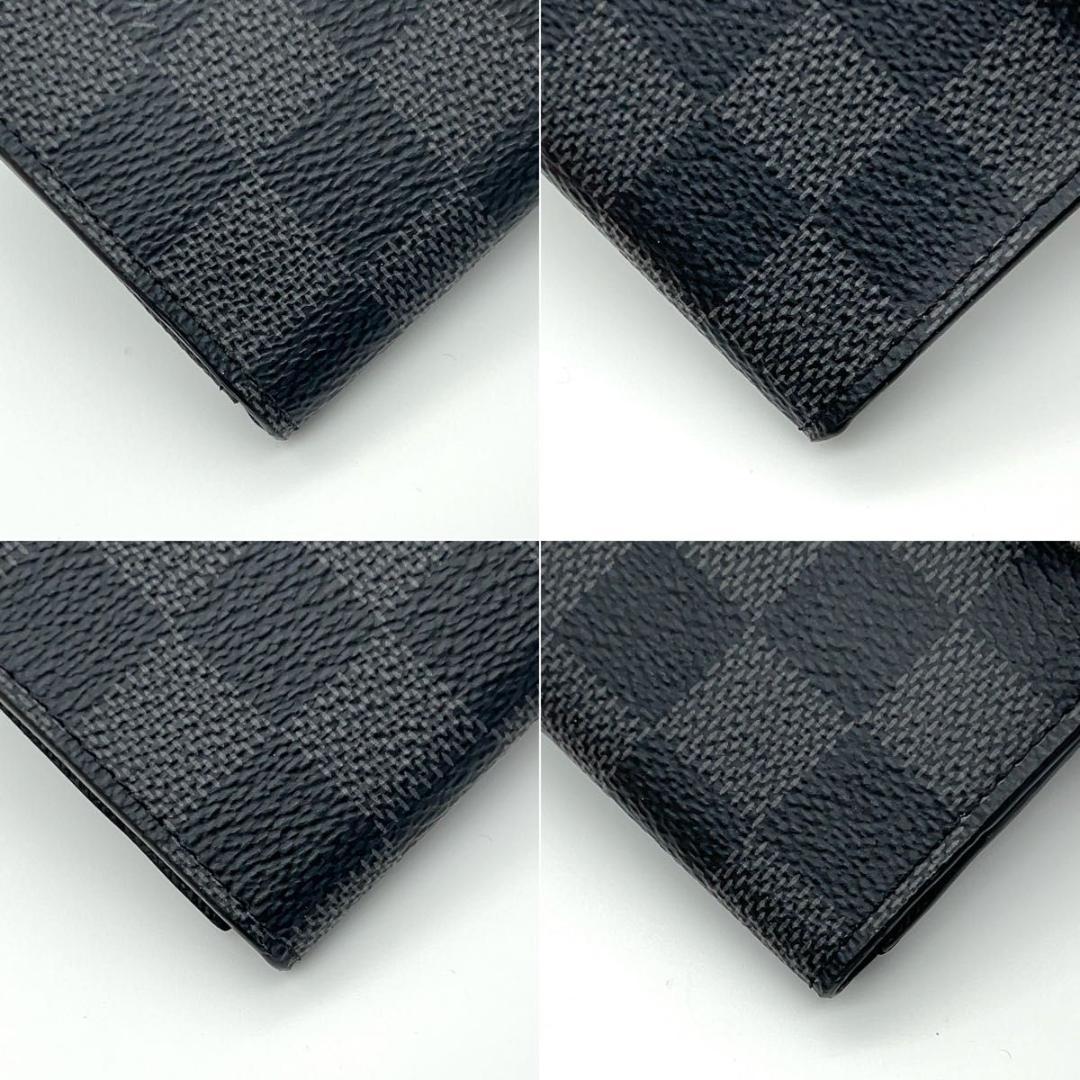 新型極美品★ルイヴィトン ダミエグラフィット 名刺入れ カードケース メンズ