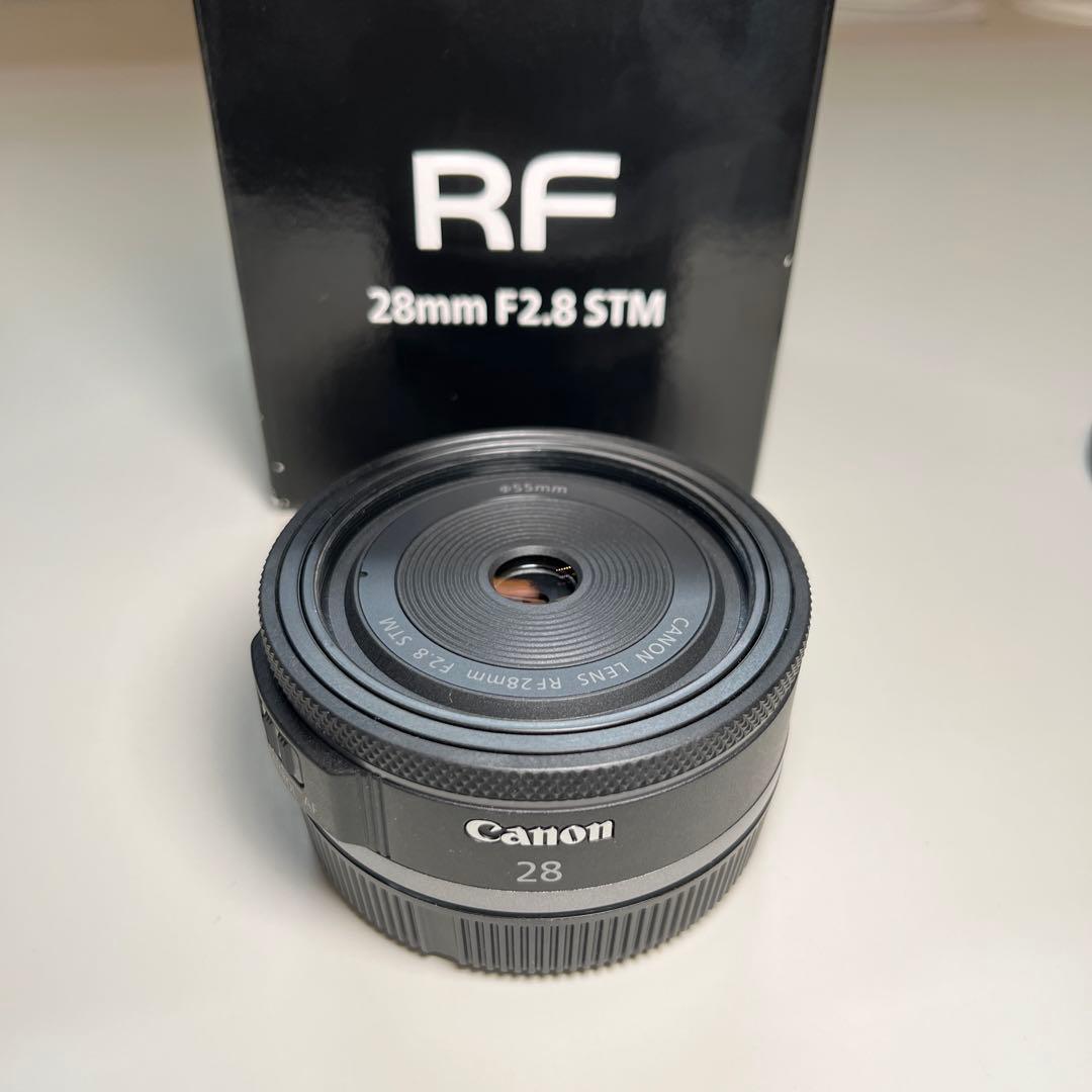 【美品】Canon RF 28mm F2.8 STM 単焦点レンズ