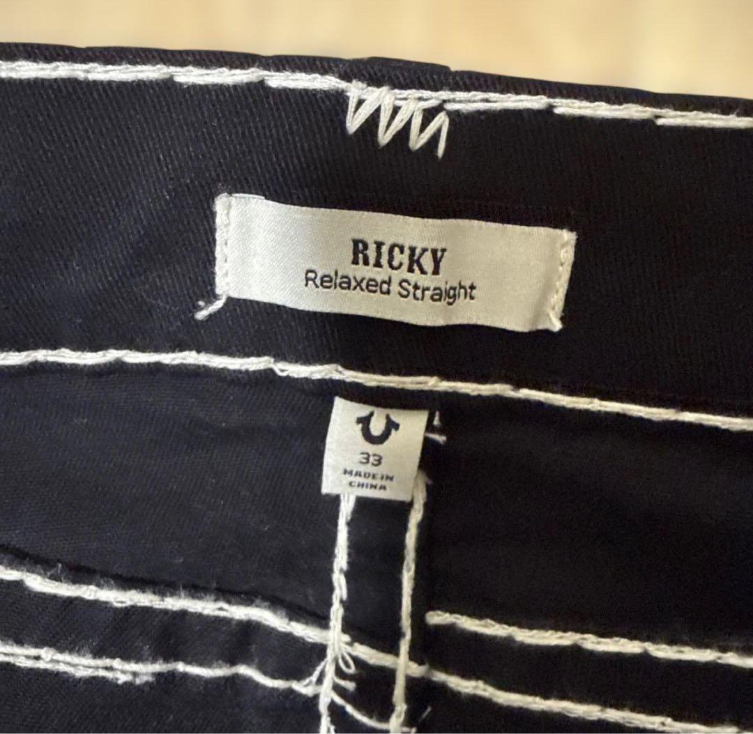 true religion ricky straight ブラック　正規品