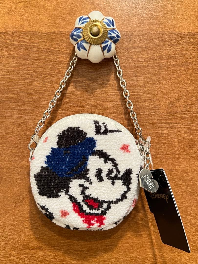 【FEILER】ミッキー マウス　ミニーマウス　チャームポーチ