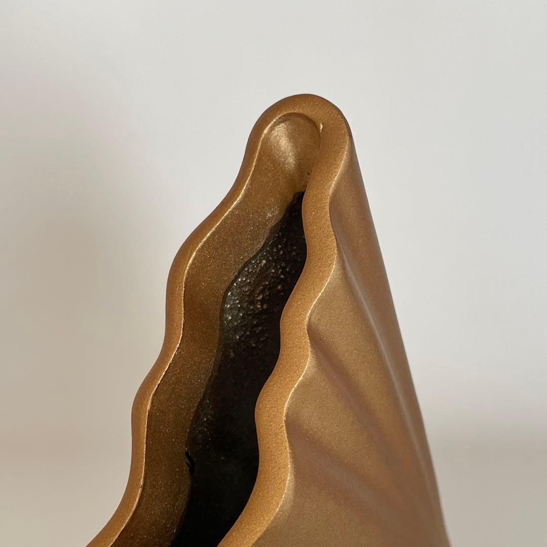 ヴィンテージ 五十嵐威暢 デザイン フラワーベース 花器 伝統工芸