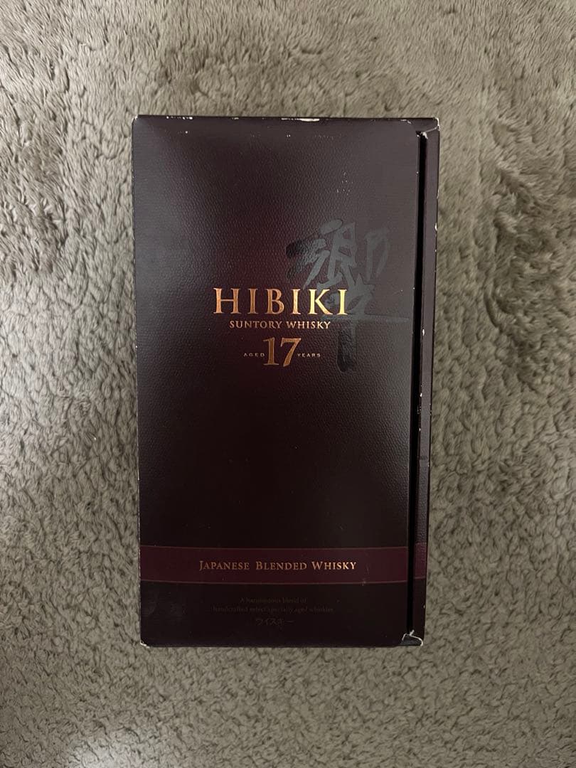 サントリー響 17年 HIBIKI SUNTORY WHISKY