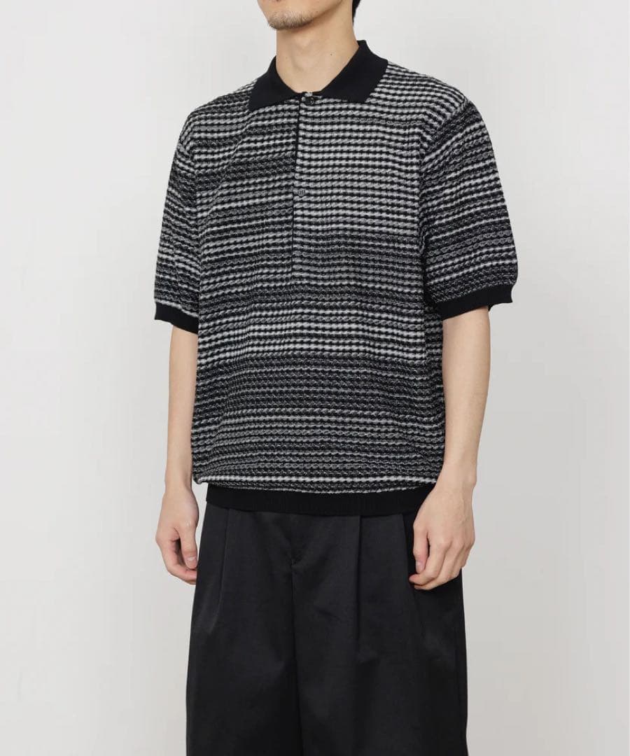 markaスキッパーニット 25ss オーガニックコットンツイストヤーン