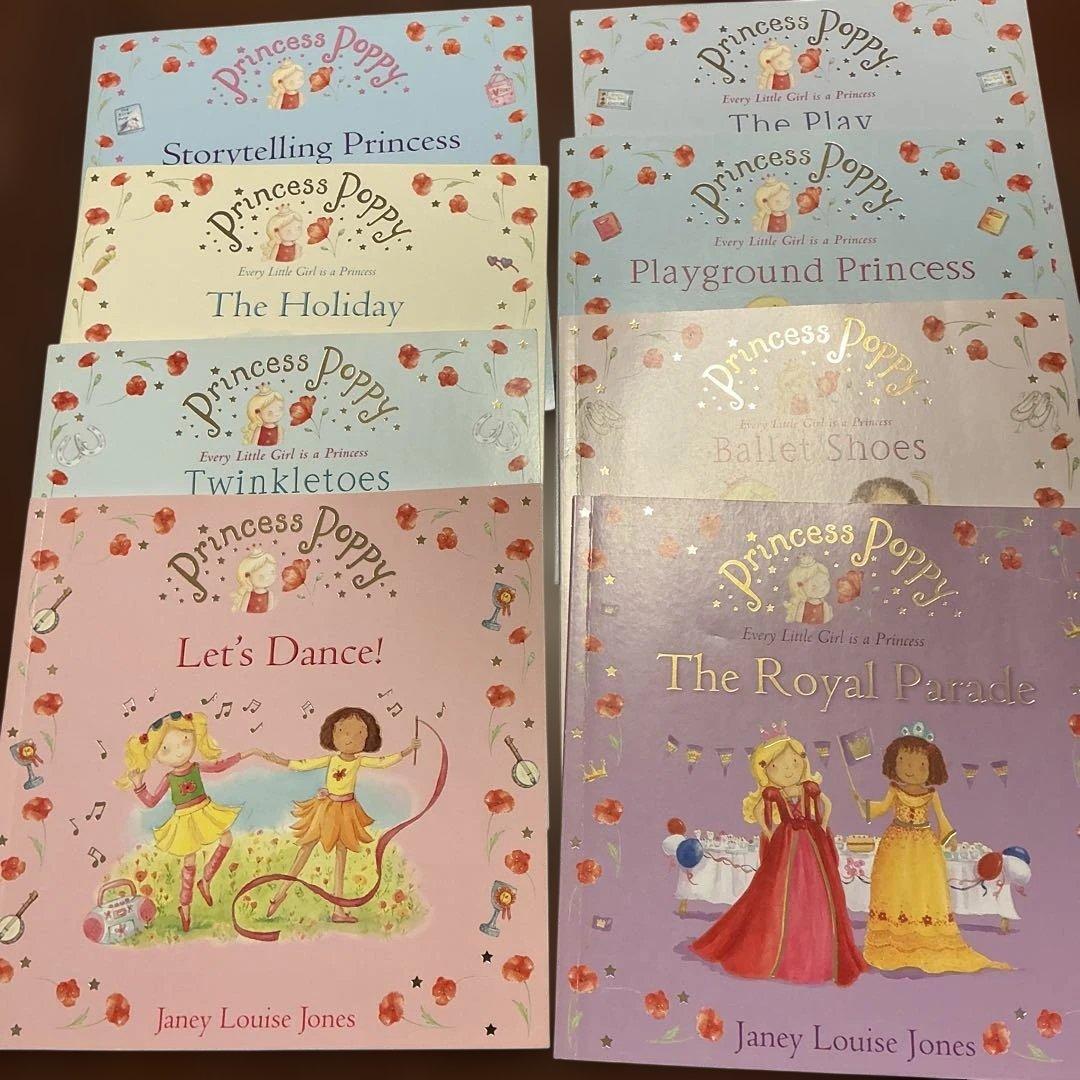 英語絵本　Princess Poppyシリーズ8冊/プリンセスポッピー