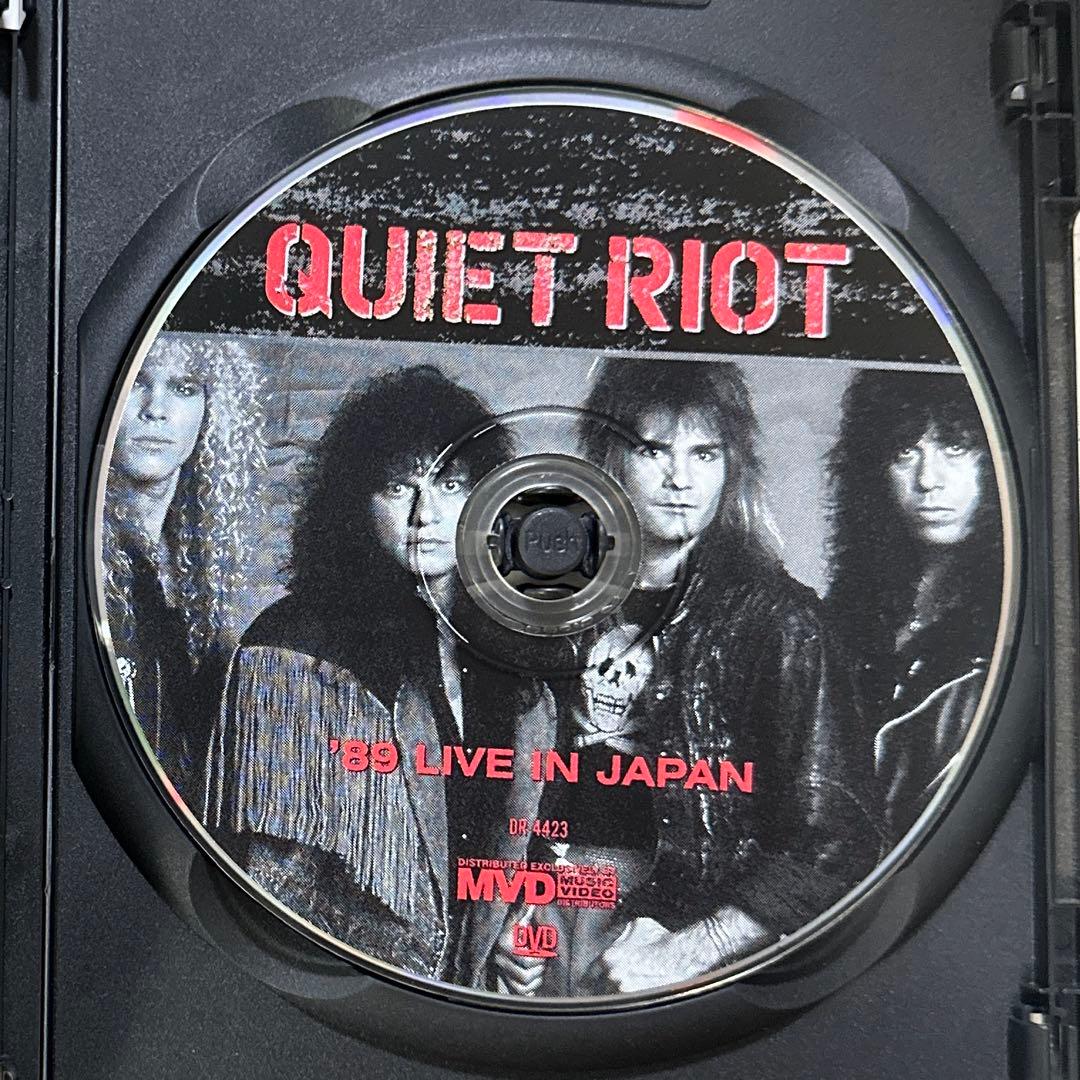 DVD！QUIET RIOT / '89 LIVE IN JAPAN