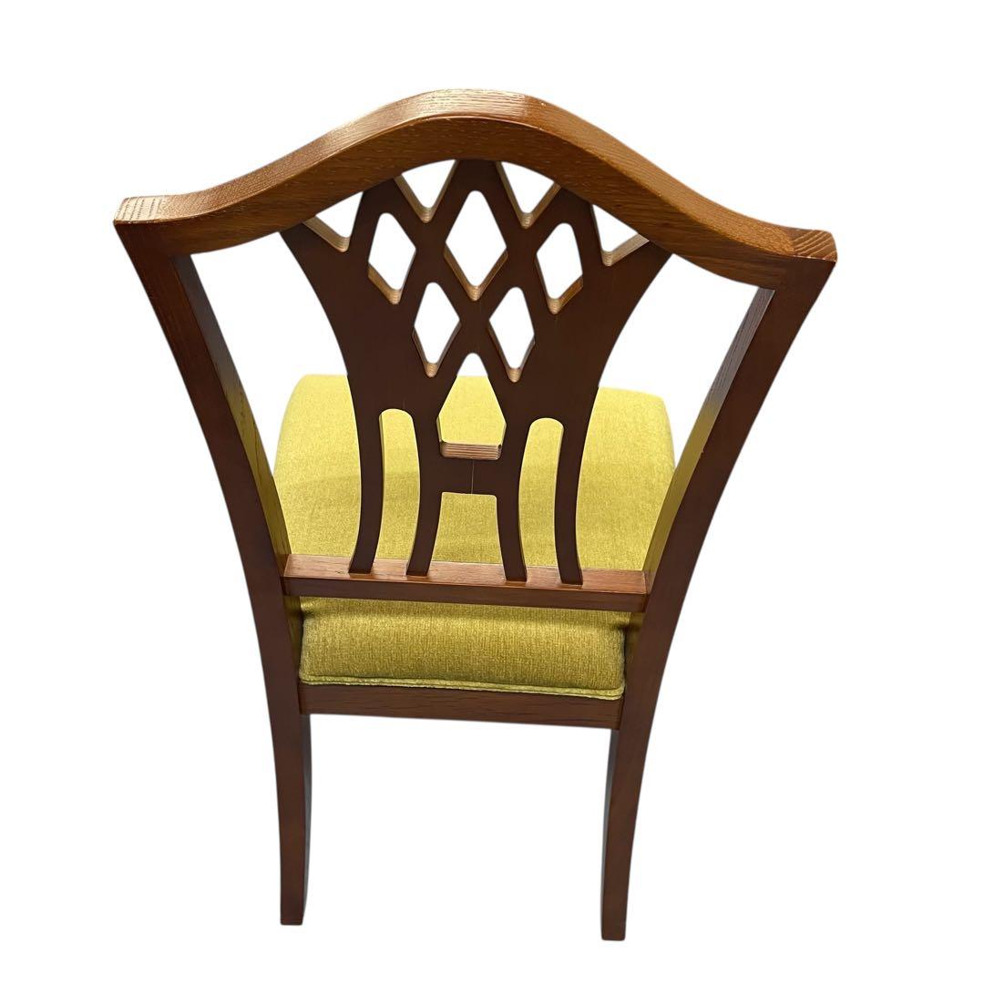 英国製 猫脚　チェア　マホガニー ダイニングチェア ヴィンテージ　ブラウン