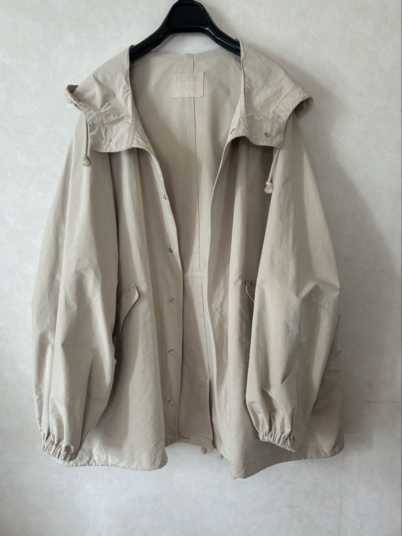 【koko】プラージュ　撥水ハーフモッズコート